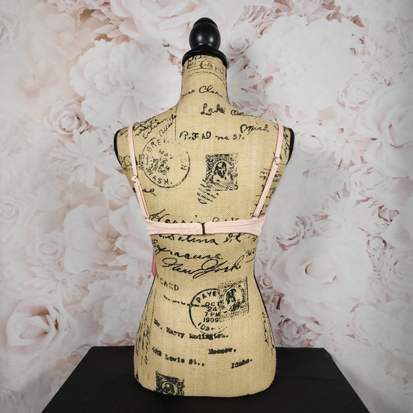 NWOT Pink Shimmery Xhilaration Bikini Top - Picture 6 of 9